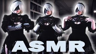 ♠• АСМР ШУРШИМ ПЛАТЬЕМ 2B 🤖💃 | ASMR 2B DRESS SOUNDS 👗| NIER: AUTOMATA | ЗВУКИ АНДРОИДА | ШУРШАНИЕ •♠