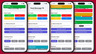 How to Use Toast Messages in React Native (TypeScript) | Complete Guide