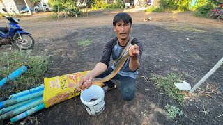 ยามบั้งรันปลาไหล ใส่ไว้หลังฝนตก  |  พรานหมึก คนตีผึ้ง