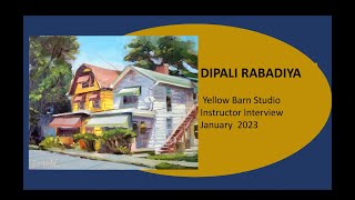 INTERVIEW WITH DIPALI RABADIYA 2023