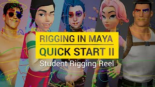 Rigging in Maya | Quick Start Student Rigging Demoreel 2024