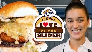 Chef Tanya's Cajun White Castle Burger - Chicago | For the Love of the Slider