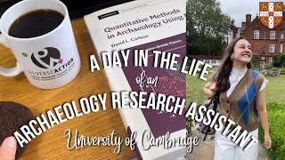 Day in the Life at Cambridge University | Archaeology Researcher (ft MarianaQLScience)