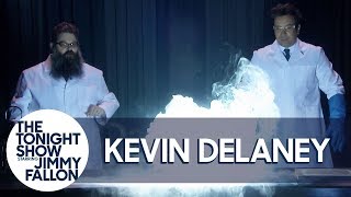 Kevin Delaney Helps Jimmy Let It Glow with a Frozen 2-Inspired Experiment