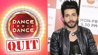 Dheeraj Dhoopar Reacts On Leaving Dance India Dance