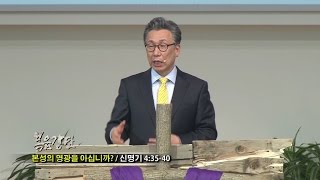 (단비TV) 이학권 목사- 본성의 영광을 아십니까?