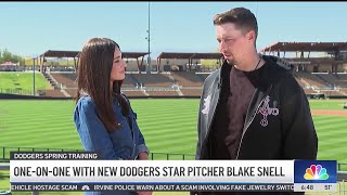 Blake Snell shares his first impressions of being a Dodger