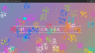 Fireworks Animation with HTML, CSS & JavaScript | Tech Talker 360 | @techtalker360