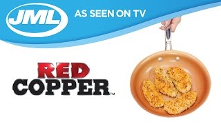 Red Copper Pans from JML