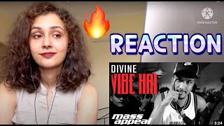 DIVINE - Vibe Hai ft. Aavrutti, D’Evil, Shah Rule | Official Music Video | NixReacts | REACTION