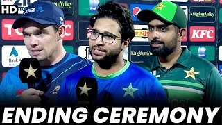 Ending Ceremony | Pakistan vs New Zealand | 3rd ODI 2023 | PCB | M2B2A