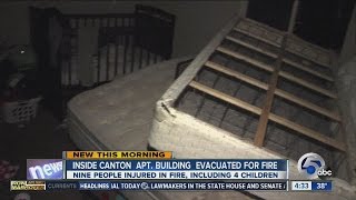 4:30AM Look inside Canton apartment after fire