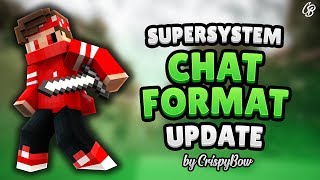 ChatFormat | SuperSystem v1.0 Update (Minecraft Plugin Tutorial)