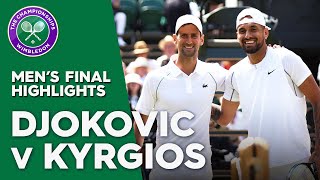 2022 Wimbledon Men's Final Highlights: Novak Djokovic vs Nick Kyrgios | Wide World of Sports