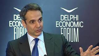 Kyriakos Mitsotakis in conversation with Martin Wolf | Delphi Economic Forum 2018