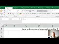 ms excel 2016 pamokos kaip pradėti dirbti su ms excel programa