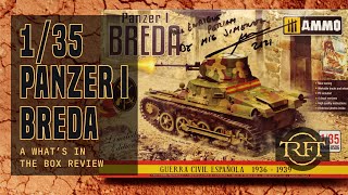 AMMO 1/35 Panzer I Breda - What's in the Box?