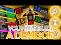 BEST BUILD 2K21 NEXT GEN! 91 BADGE DEMIGOD BUILD 2K21 NEXT GEN! OVERPOWERED POWER FORWARD BUILD!