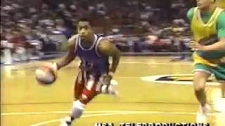 Curley quotBooquot Johnson Dribbling in Indy 1993