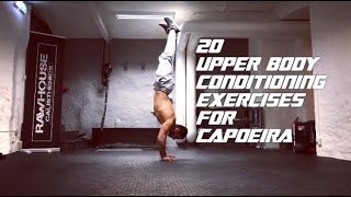 20 Upper body conditioning exercises for Capoeira