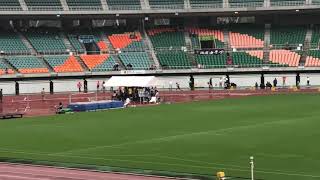 2019 静岡県中学選抜陸上 男子200m予選 １組