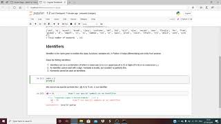 Keywords and identifiers | Python for Data Science | part 2
