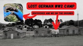 German WW2 camp discovered . A metal detecting dream !