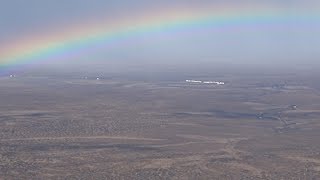 地球異変　アラスカの永久凍土「ポリゴン」と虹