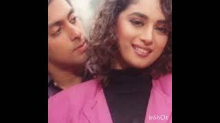 90's ❤️ Song | Dil Tera Aashiq | Alka, K Sanu | Salman, Madhuri 🍁 #trending #hindisong #love #shorts