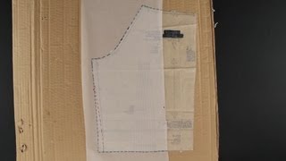 How To Decrease The Waist In A Commercial Pattern
