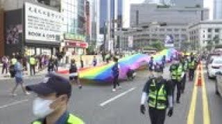 SKoreans celebrate 20th Pride Parade in Seoul