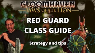 Red Guard class guide and strategy for Gloomhaven Jaws of the Lion