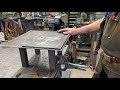 Shop Built Small, Portable, Fabrication Table