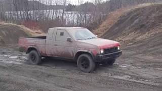 Nissan d21 hardbody mud test