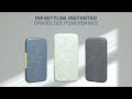 infinitylab instantgo draadloze powerbanks 5000w u0026 10000w