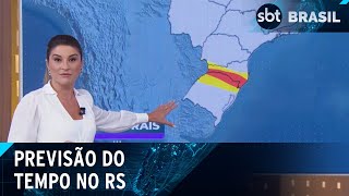 Rio Grande do Sul receberá chuva no fim de semana | SBT Brasil (08/05/24)