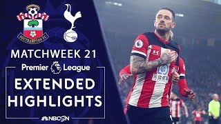 Southampton v.  Tottenham | PREMIER LEAGUE HIGHLIGHTS | 1/1/20 | NBC Sports