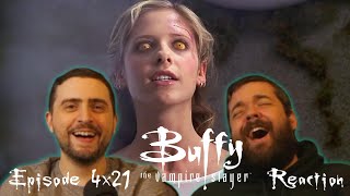 Buffy the Vampire Slayer 4x21 'Primeval' REACTION!!