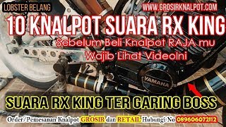 knalpot rx king - 10 suara knalpot rx king paling di cari,lihat ini sebelum membeli knalpot