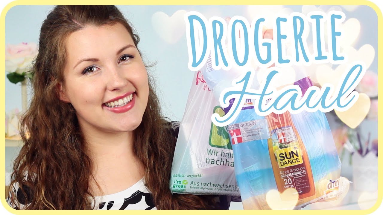 Drogerie Haul Youtube