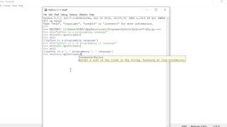 Python String - splitlines( ) method Example