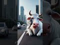 beautiful story of a hardworking cow youtubeshorts viralshort shorts aiart animals yt