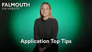 Top tips for your university application | Falmouth University