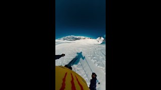 Alps Skier Makes Wild Recovery After Falling Into Crevasse in Glacier