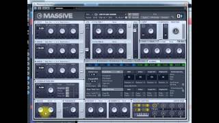 NI Massive Tutorial Noise Generator Uplifter Downlifter snare progressive house leads How to