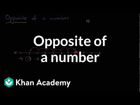 Is the opposite of an integer always negative?