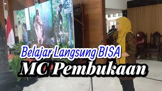 Pembukaan Sosialisasi // Belajar MC