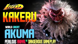 SF6🔥 Kakeru (AKUMA) Aggressive Gameplay \u0026 Big Damaged Combos !🔥Top Ranked Match 🔥 SF6 DLC Replays🔥