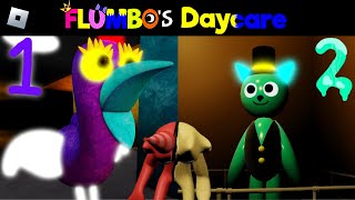 Flumbo's Daycare [Chapter 1, 2] : roblox mascot gameplay walkthrough