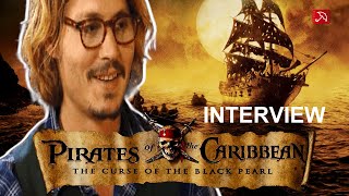 Johnny Depp PIRATES OF THE CARIBBEAN: THE CURSE OF THE BLACK PEARL Interview (2003) // Jack Sparrow